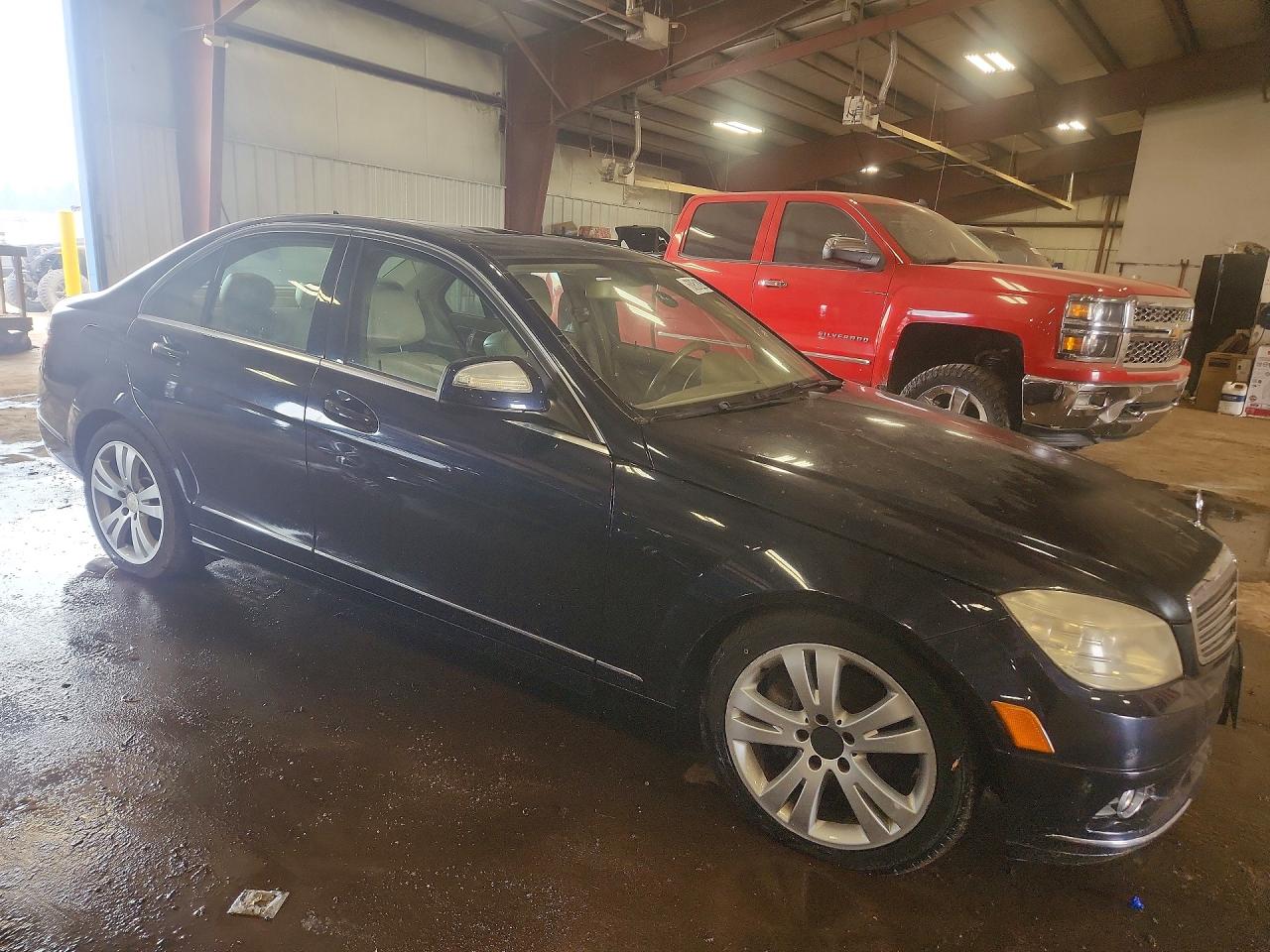 2008 Mercedes-benz C 300 4matic Blue vin: WDDGF81X18F068412