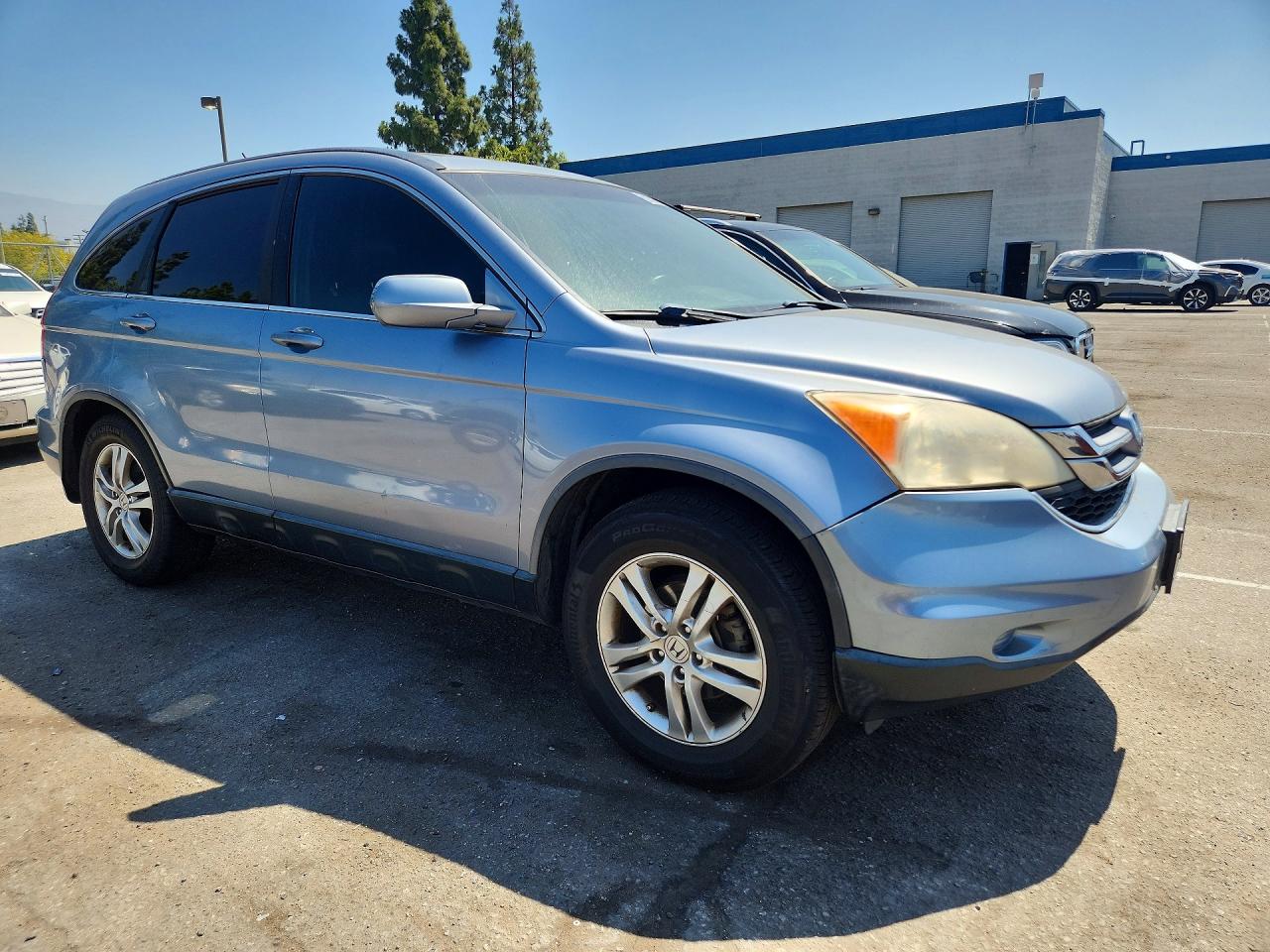 2010 Honda Cr-v Exl Blue vin: JHLRE3H79AC004935