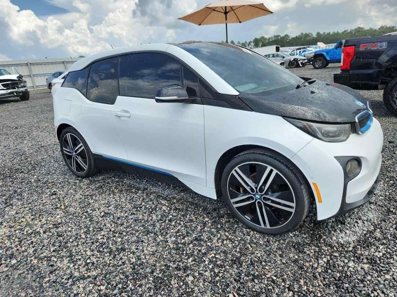 2015 Bmw I3 Bev White vin: WBY1Z2C5XFV286396