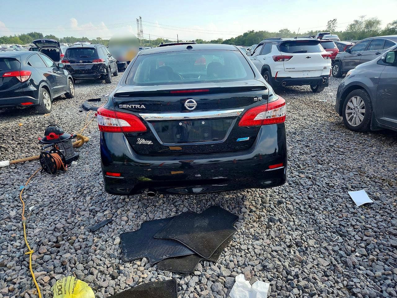 2013 Nissan Sentra S Black vin: 3N1AB7AP0DL687625