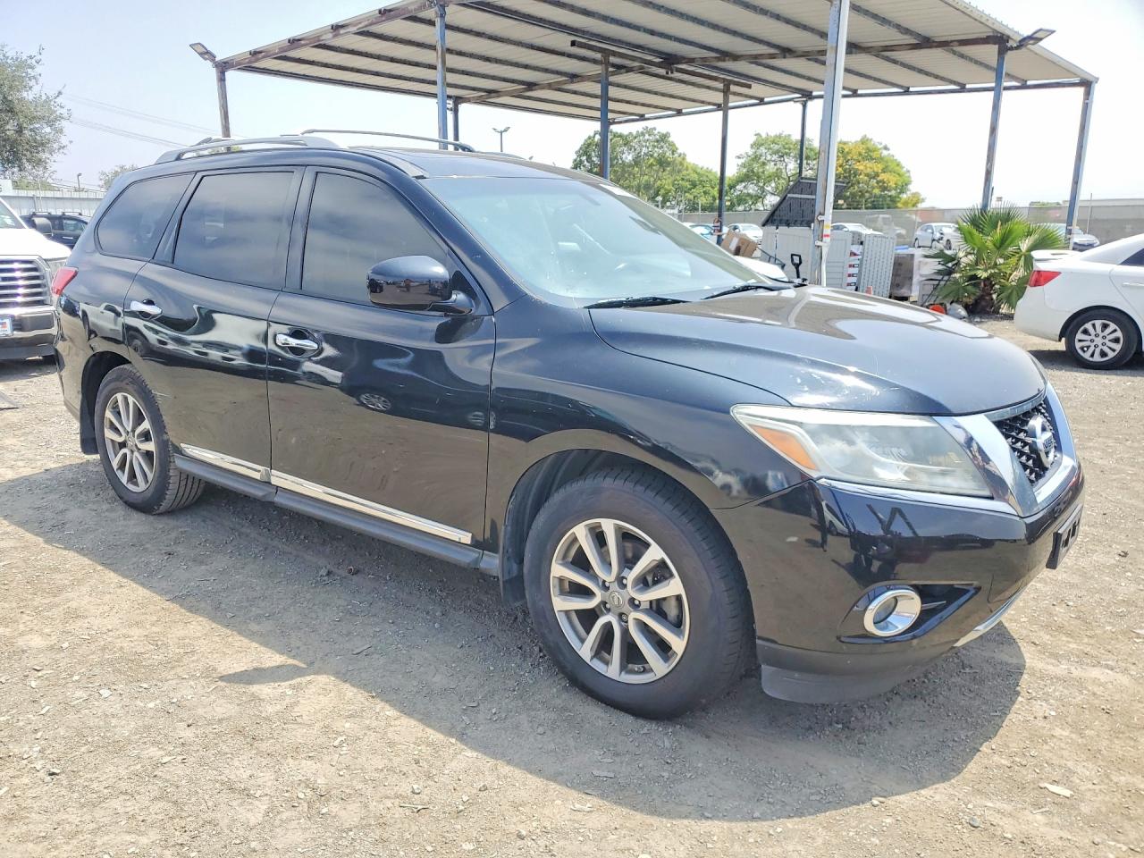 2014 Nissan Pathfinder Sl Black vin: 5N1AR2MM8EC643409