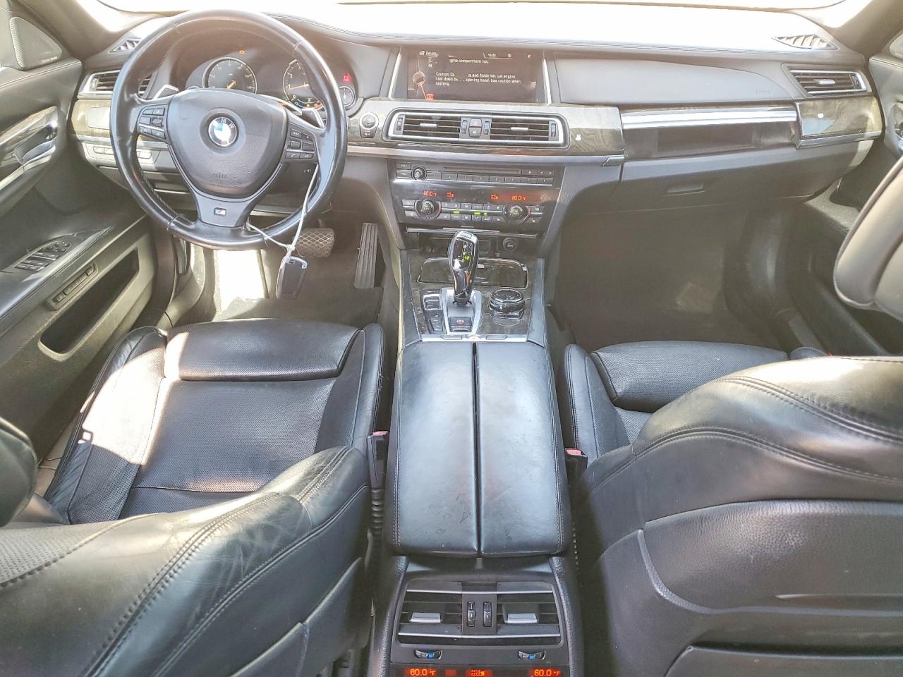 2015 Bmw 750 Li Белый vin: WBAYE8C58FD781620
