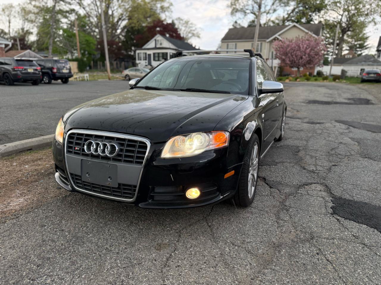 2007 Audi New S4 Quattro Черный vin: WAUGL78EX7A257554