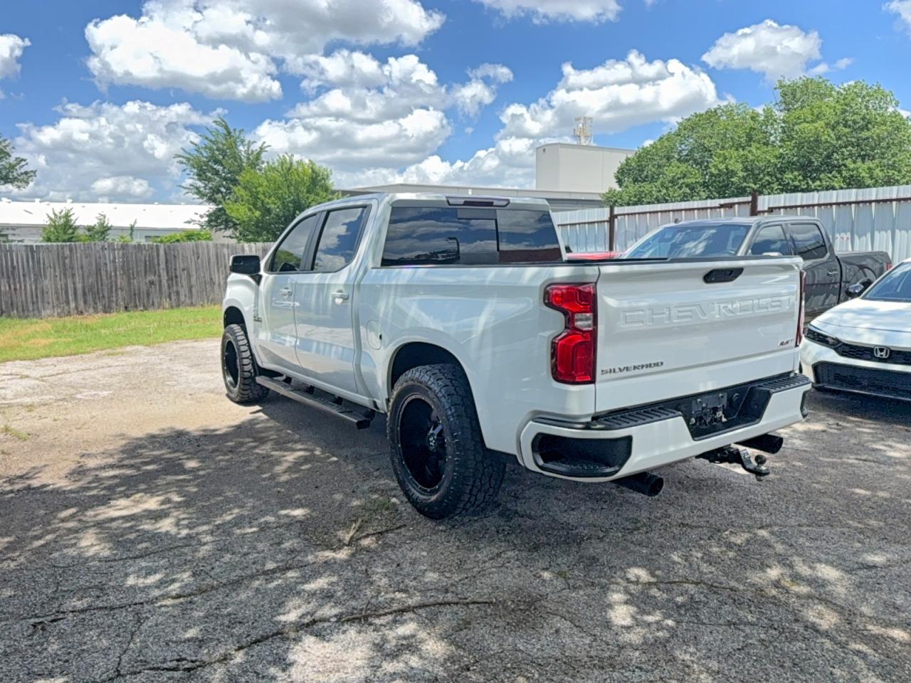 2020 Chevrolet Silverado C1500 Rst White vin: 3GCPWDED0LG425539