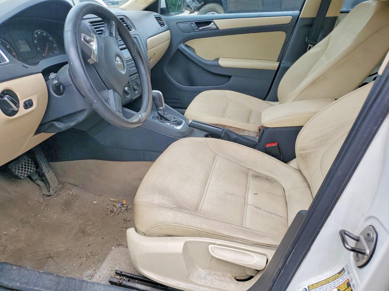 2011 Volkswagen Jetta Se Белый vin: 3VWDZ7AJ4BM354656