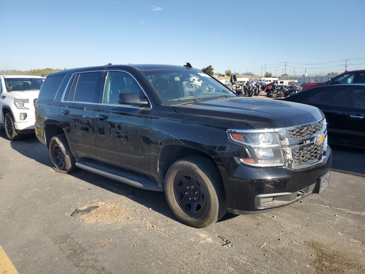 2018 Chevrolet Tahoe Police Черный vin: 1GNSKDEC2JR290744