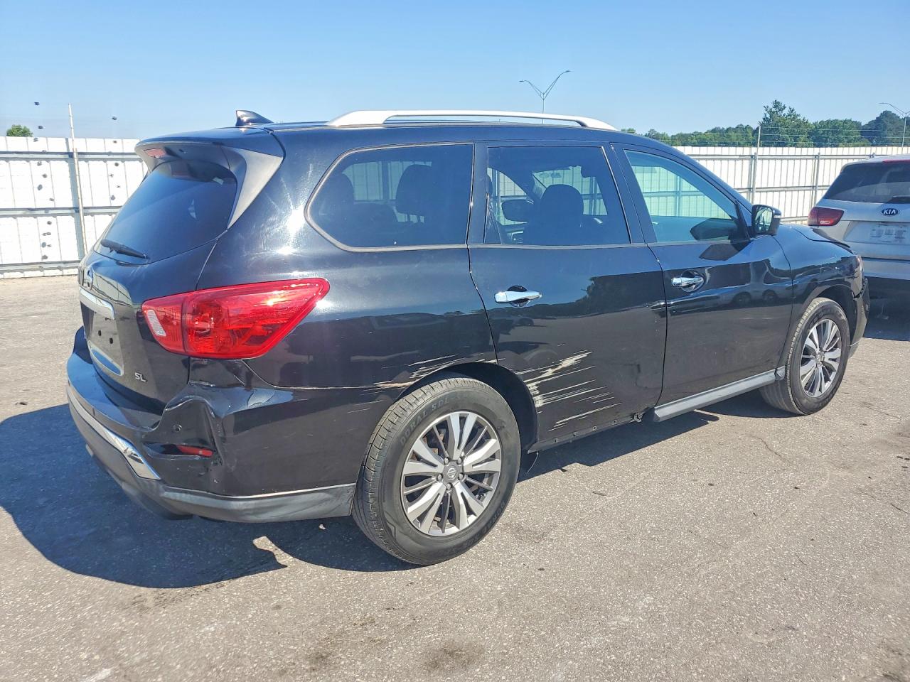 2020 Nissan Pathfinder Sl Black vin: 5N1DR2CN8LC578890
