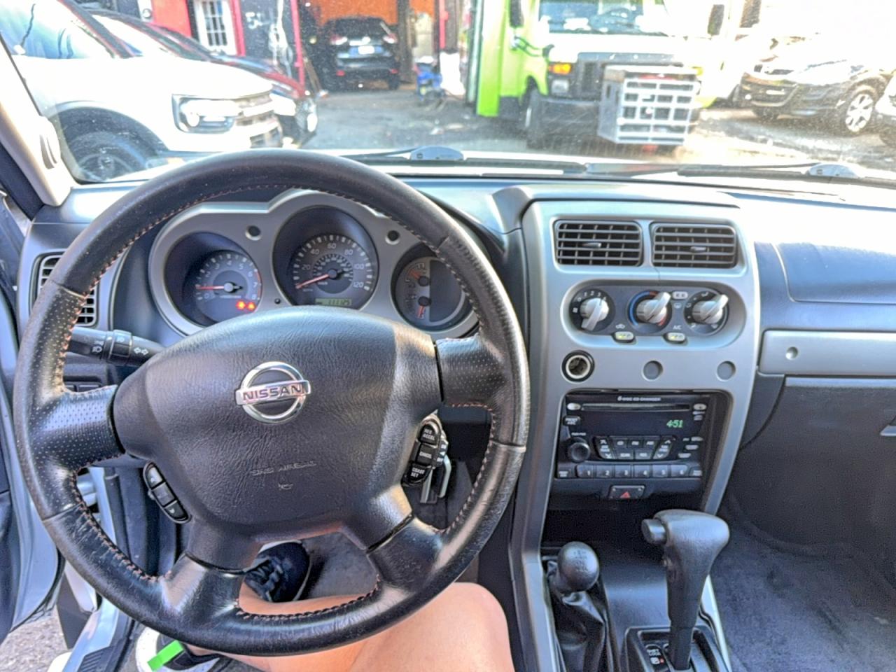 2003 Nissan Frontier Sve-v6 Silver vin: 1N6MD27Y53C441636