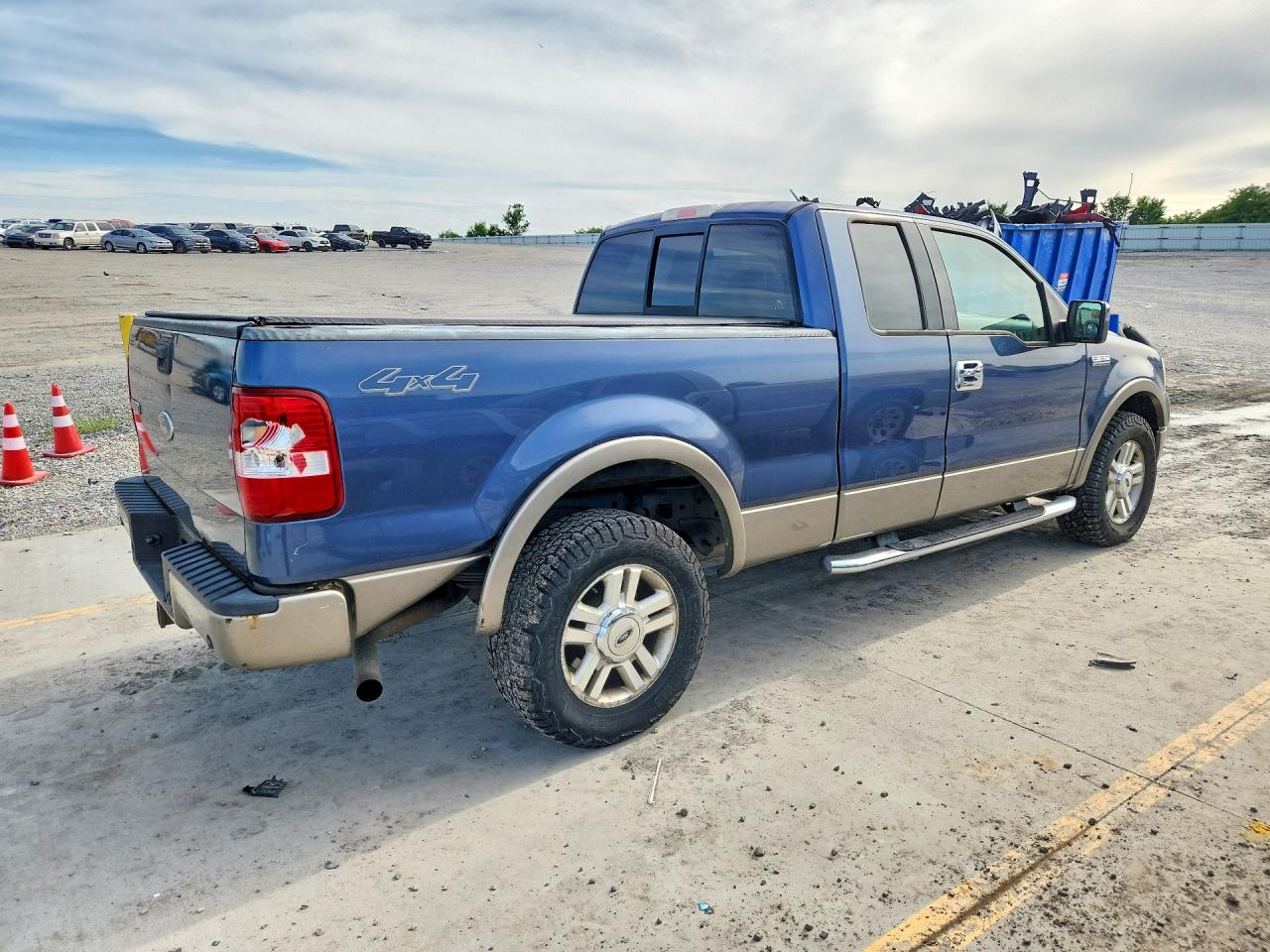 2004 Ford F150 Blue vin: 1FTPX14514NC04949