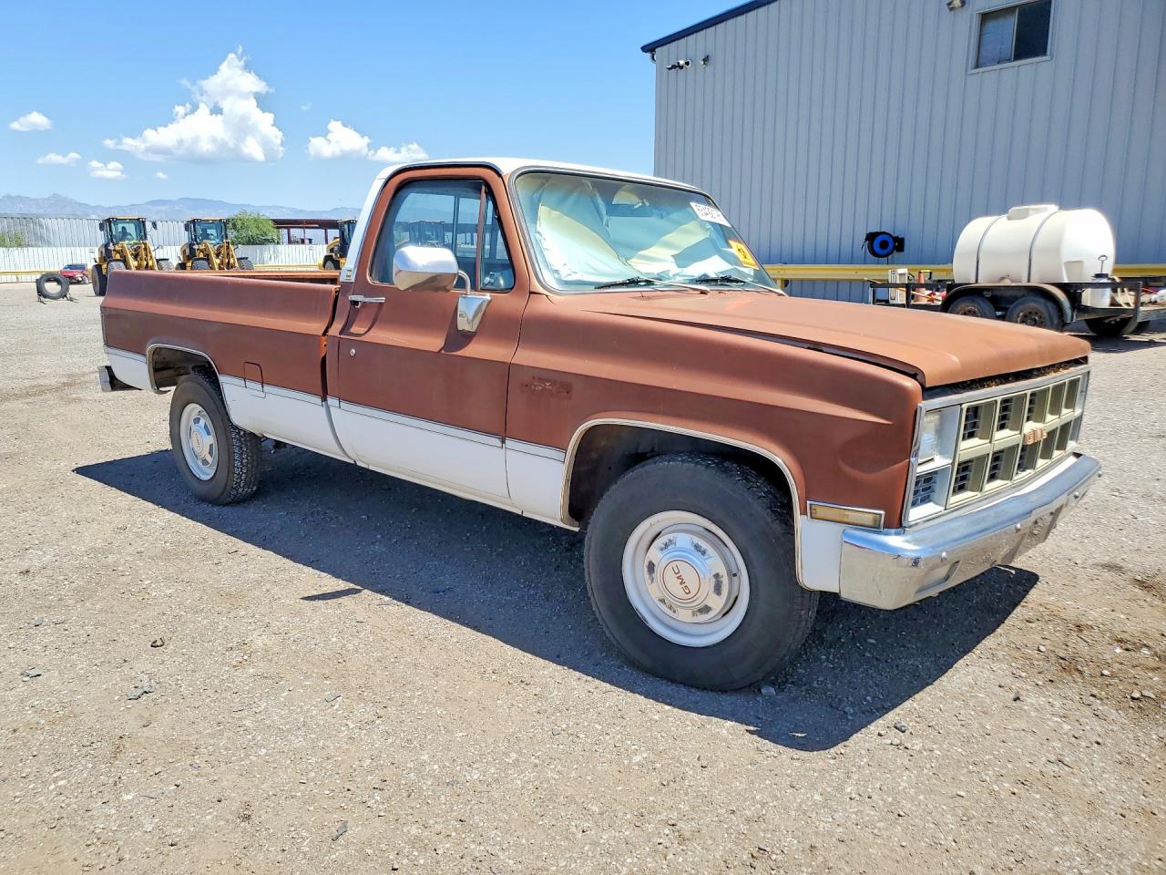 1982 Gmc C2500 Белый vin: 1GTGC24M9CJ518993
