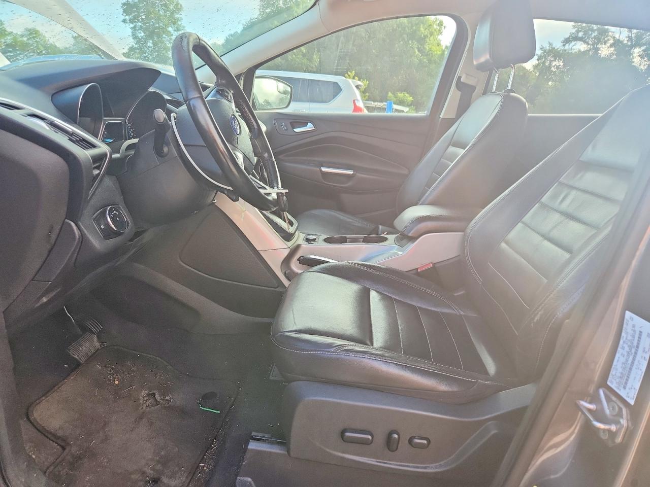 2013 Ford Escape Sel Gray vin: 1FMCU0H92DUA73174