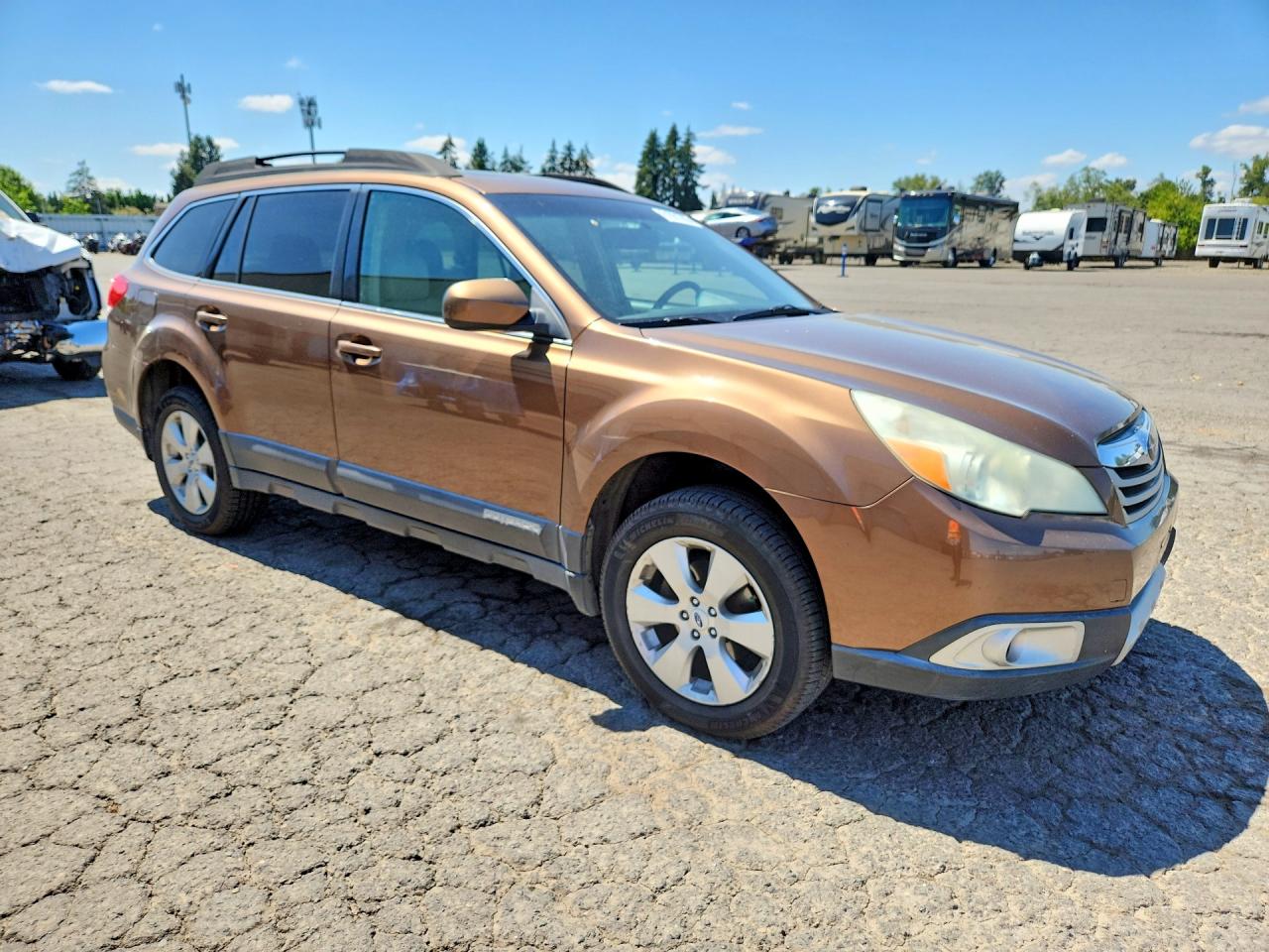 2012 Subaru Outback 2.5i Limited Brown vin: 4S4BRBLC1C3230323