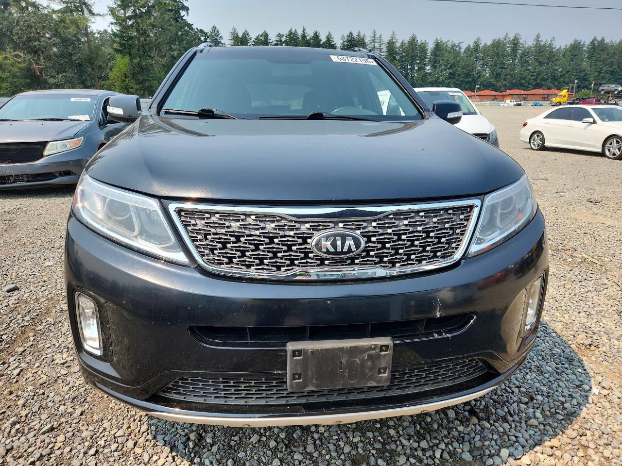 2014 Kia Sorento Sx Limited Black vin: 5XYKWDA70EG449738