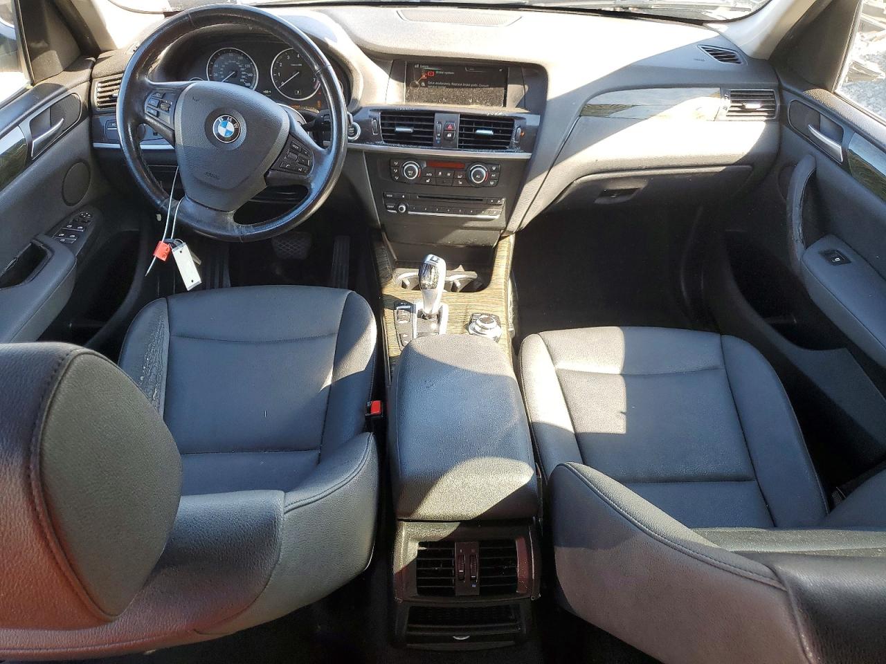 2014 Bmw X3 Xdrive28i Черный vin: 5UXWX9C59E0D25157