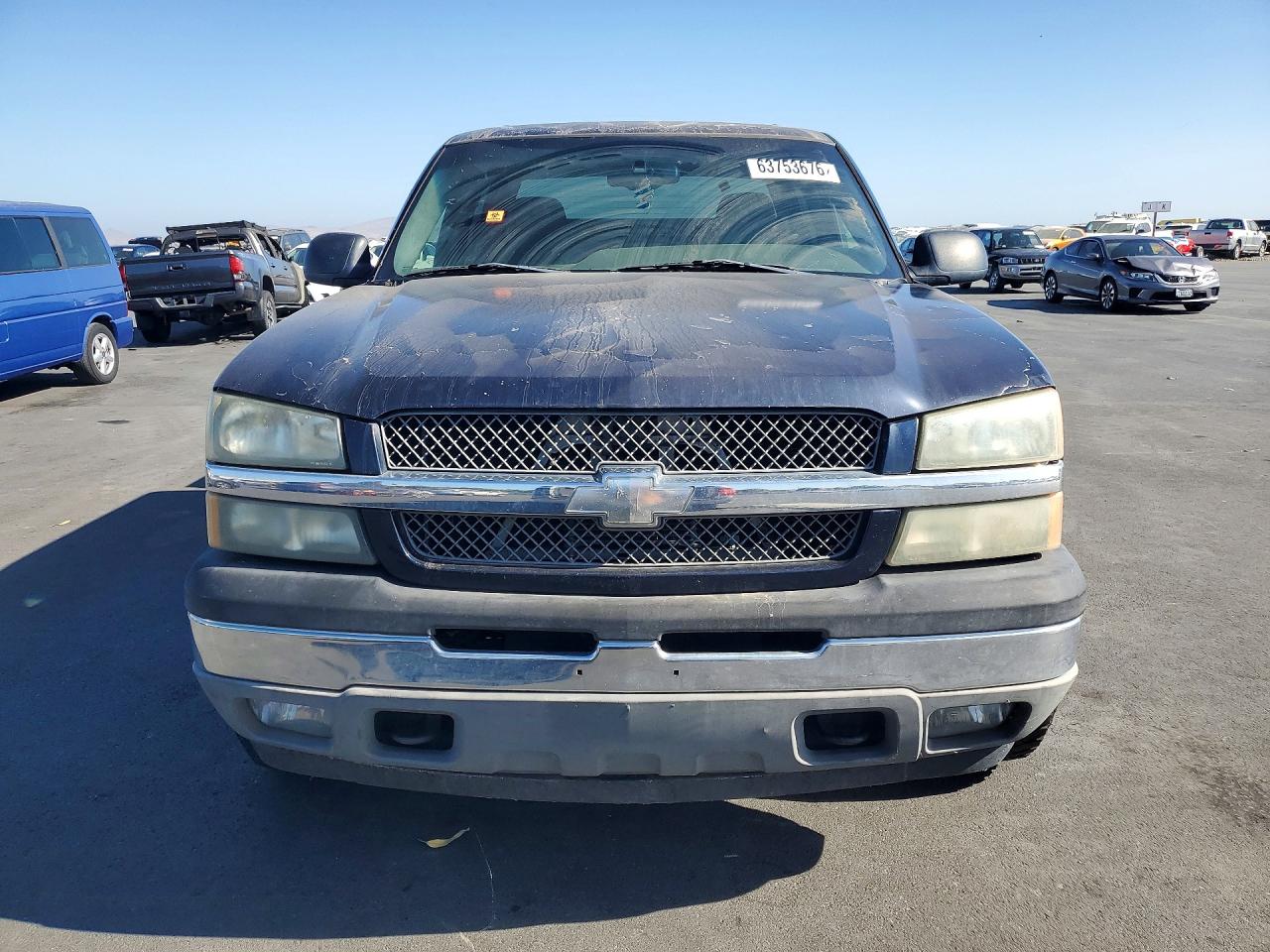 2005 Chevrolet Silverado K1500 Blue vin: 2GCEK13T851291094