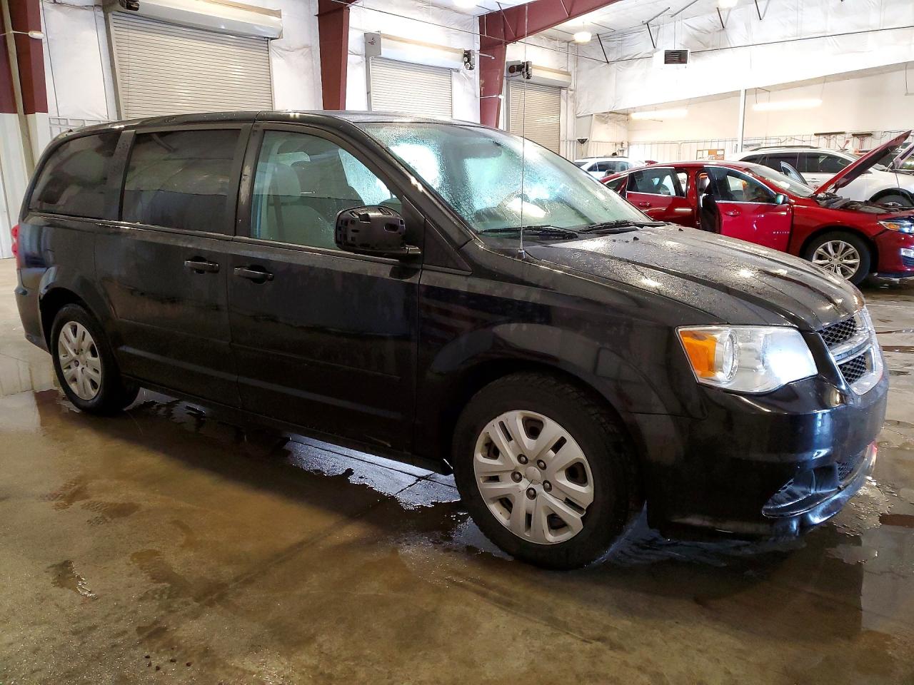 2015 Dodge Grand Caravan Se Черный vin: 2C4RDGBG3FR683714