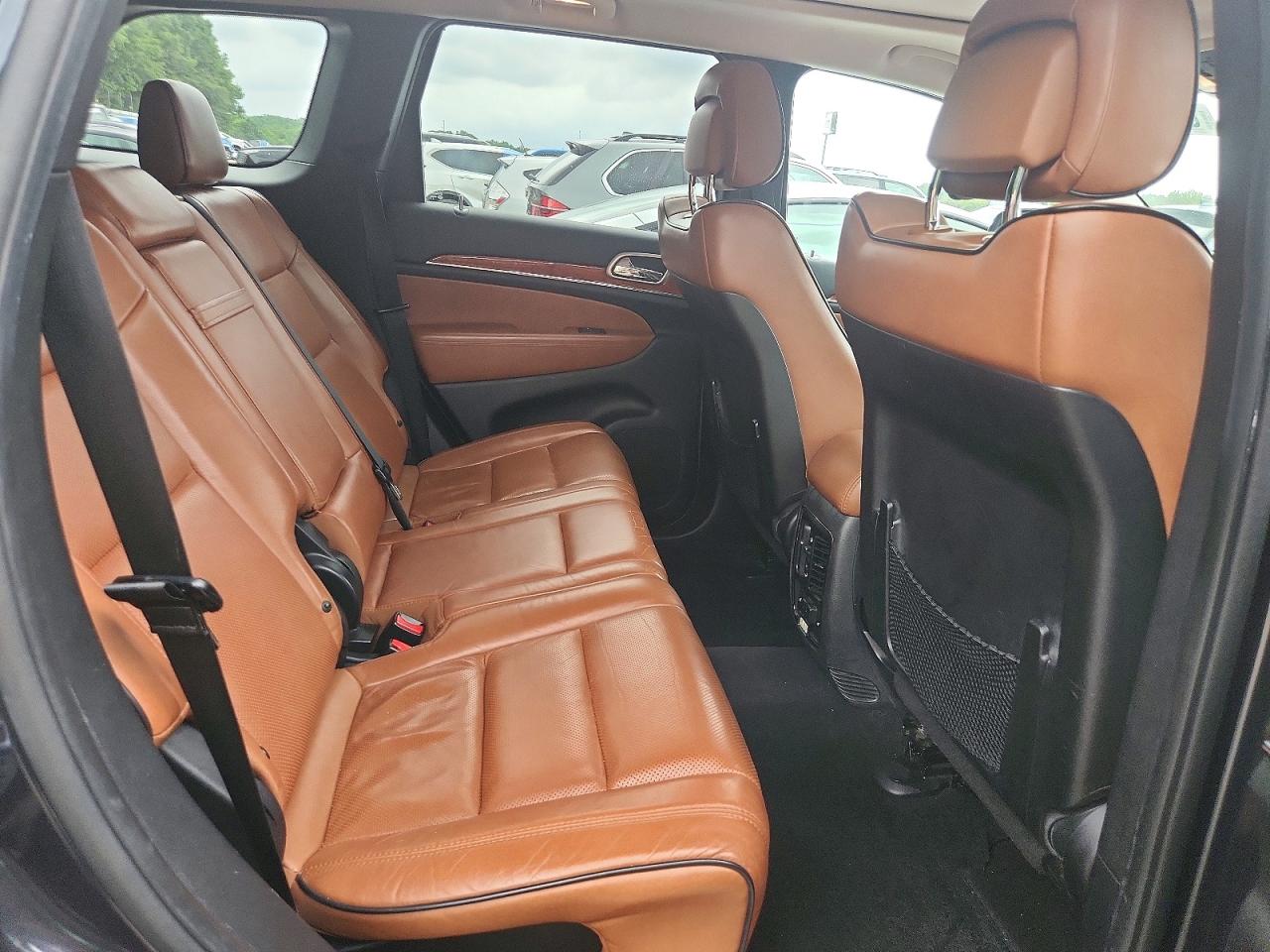 2012 Jeep Grand Cherokee Overland Black vin: 1C4RJECT8CC227866