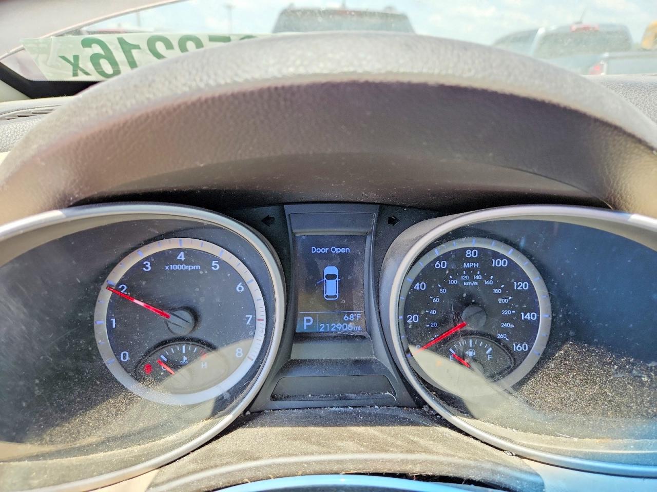 2014 Hyundai Santa Fe Gls Brown vin: KM8SMDHF9EU043986
