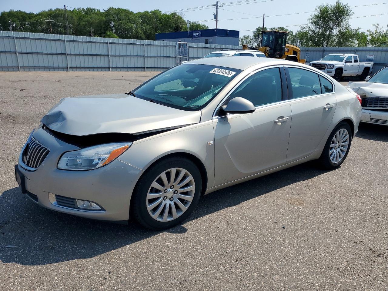 2011 Buick Regal Cxl Серебряный vin: W04GN5EC9B1124422