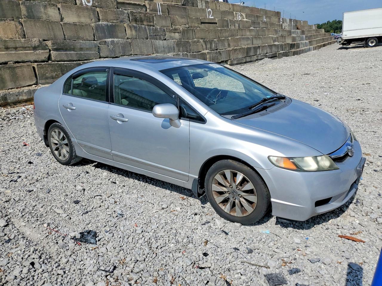 2010 Honda Civic Ex Silver vin: 2HGFA1F8XAH516620