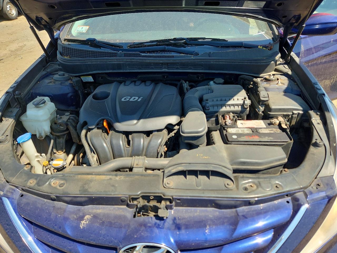2011 Hyundai Sonata Gls Blue vin: 5NPEB4AC5BH274686