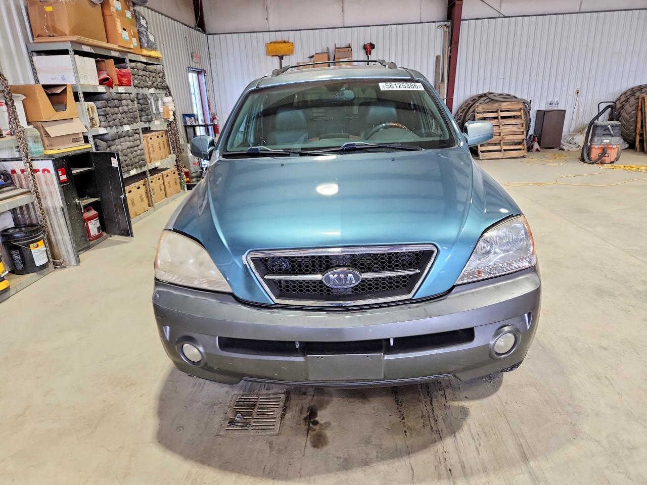 2003 Kia Sorento Lx Blue vin: KNDJC733035167931