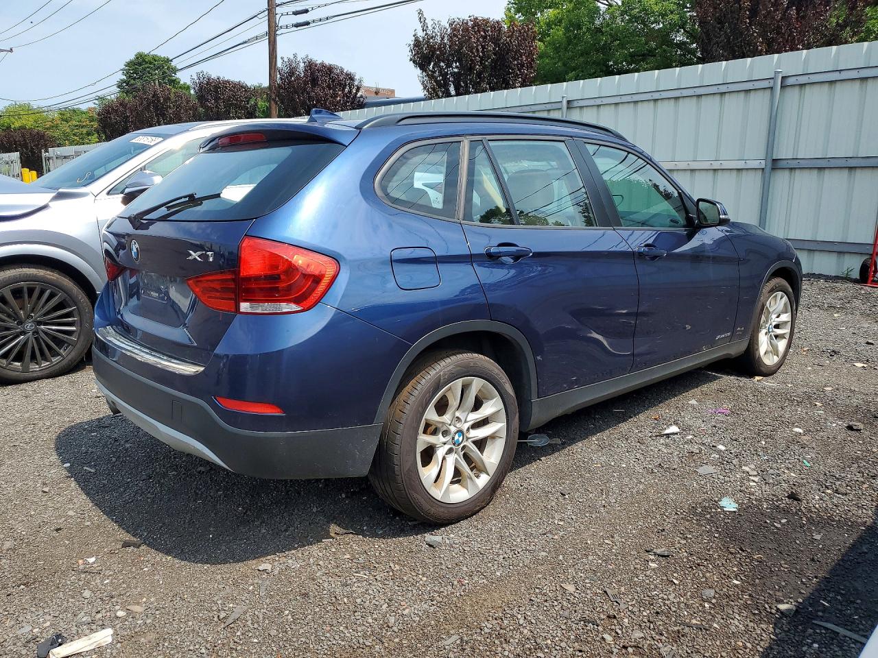 2015 Bmw X1 Xdrive28i Blue vin: WBAVL1C56FVY26435