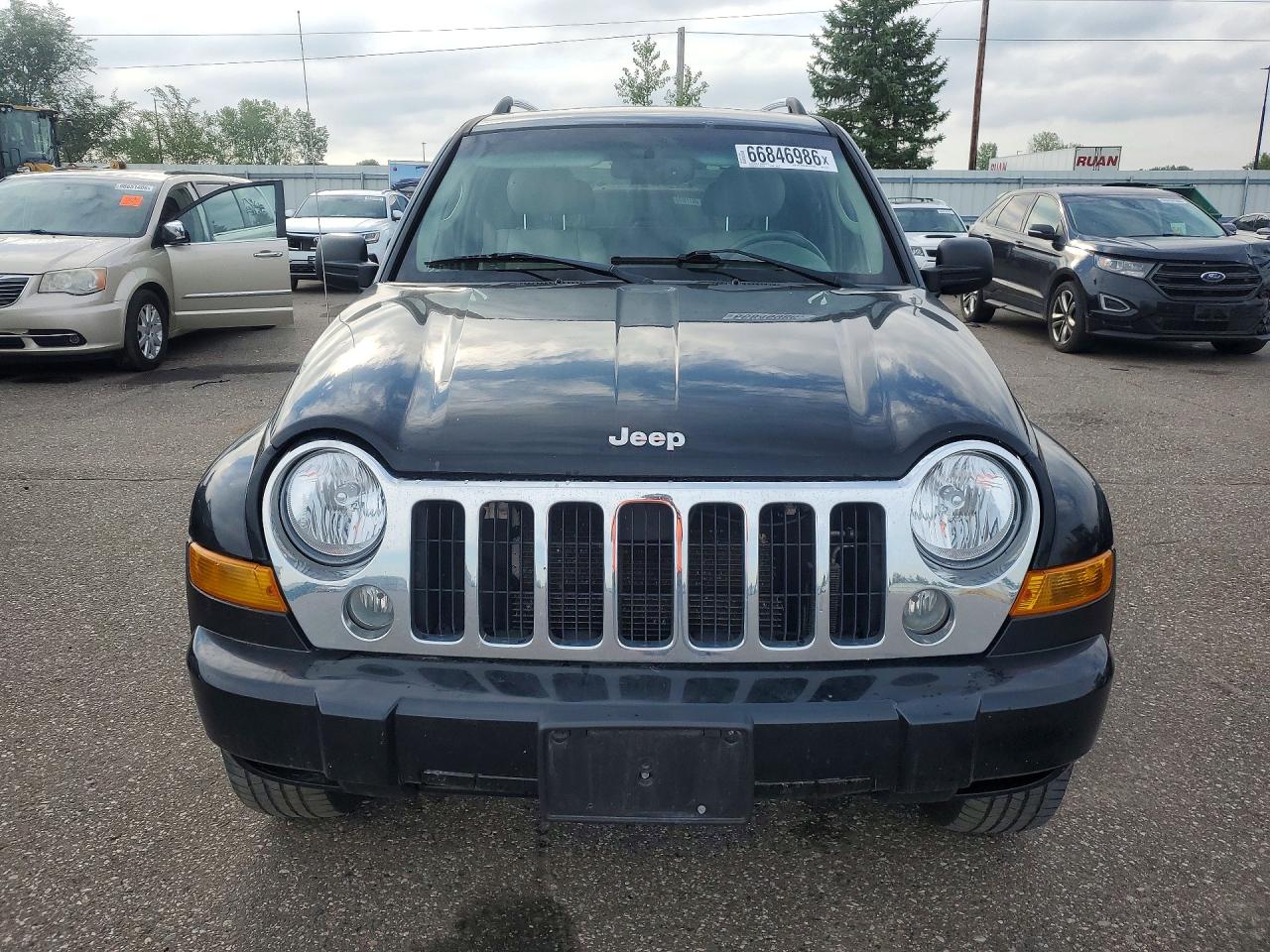 2007 Jeep Liberty Limited Black vin: 1J4GL58K67W515773
