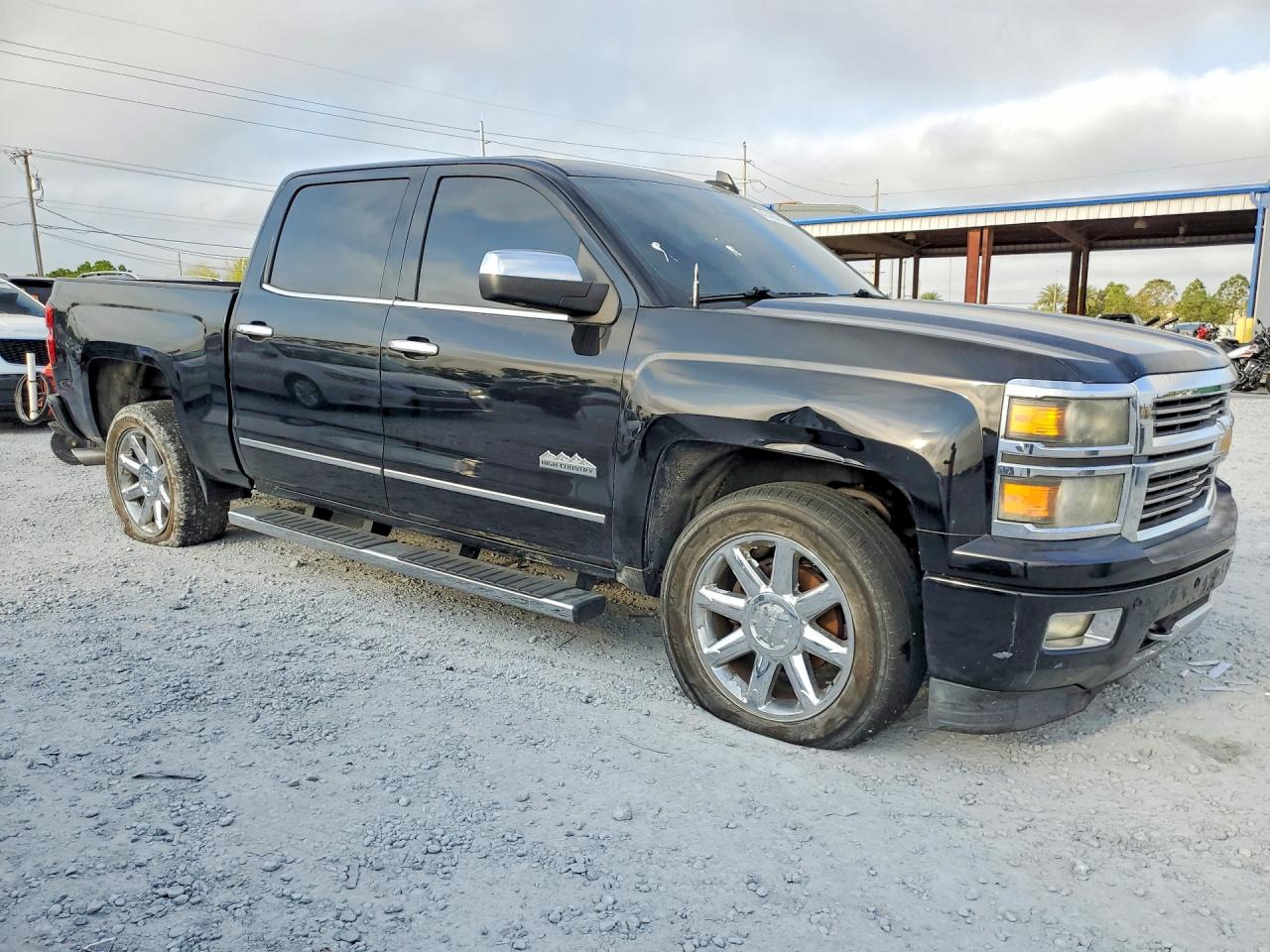 2015 Chevrolet Silverado C1500 High Country Черный vin: 3GCPCTEC5FG303967