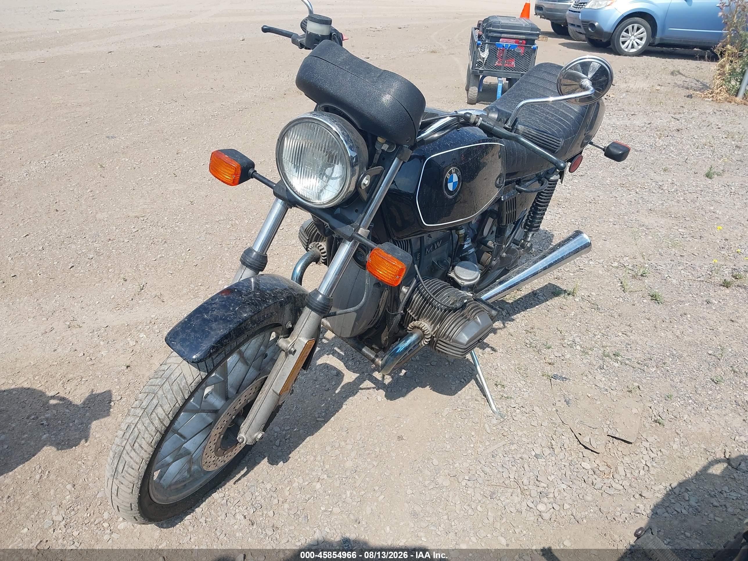 1979 Bmw Motorcycle R65 Black vin: 6381403