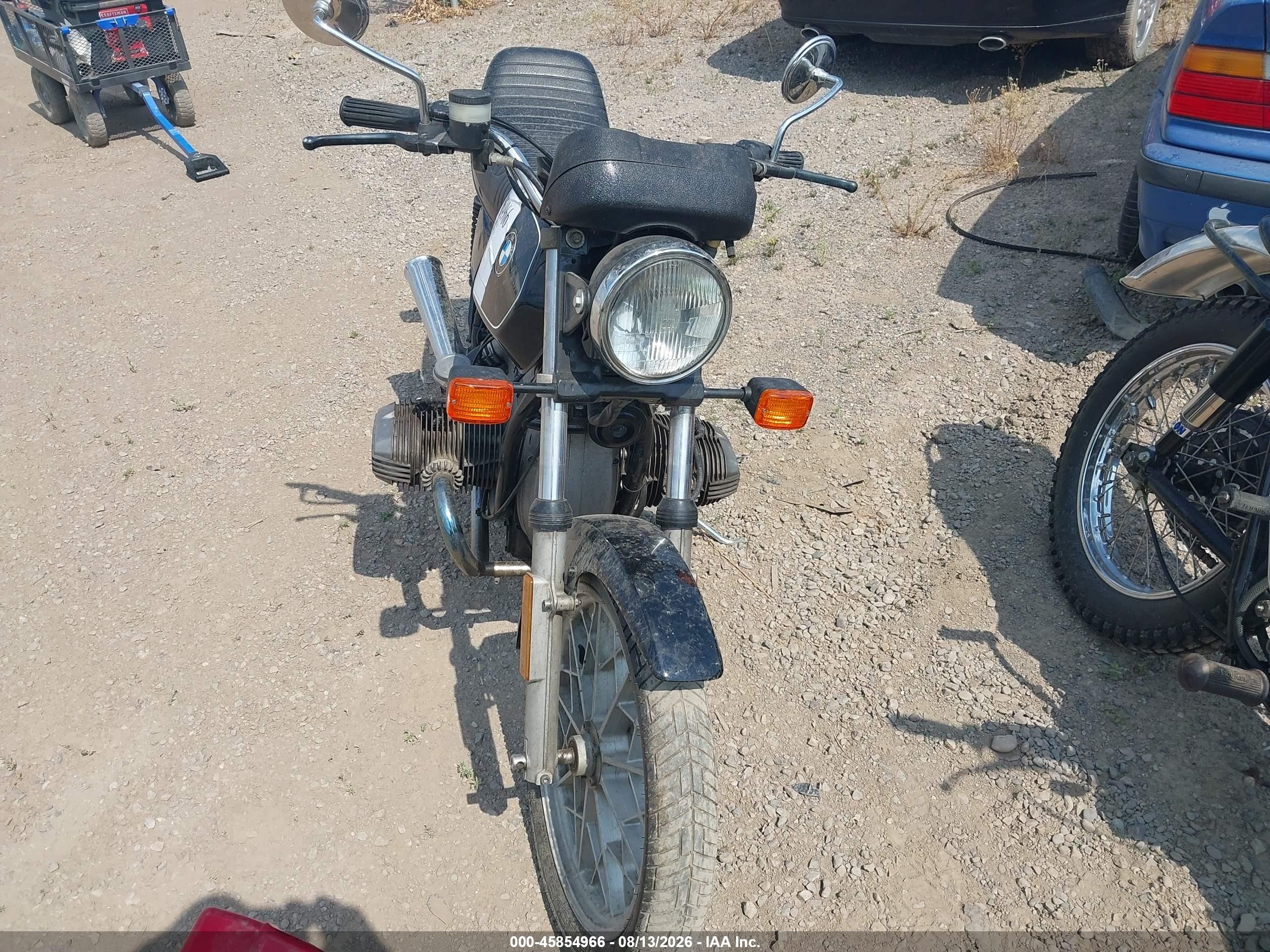 1979 Bmw Motorcycle R65 Black vin: 6381403