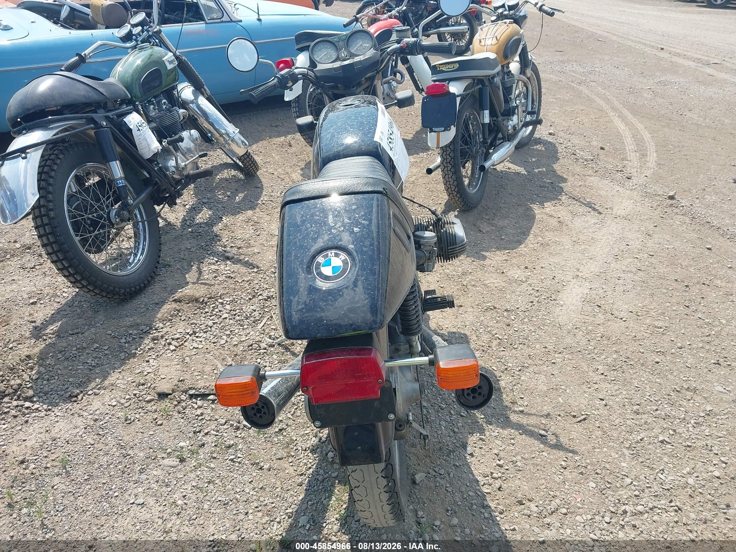 1979 Bmw Motorcycle R65 Black vin: 6381403