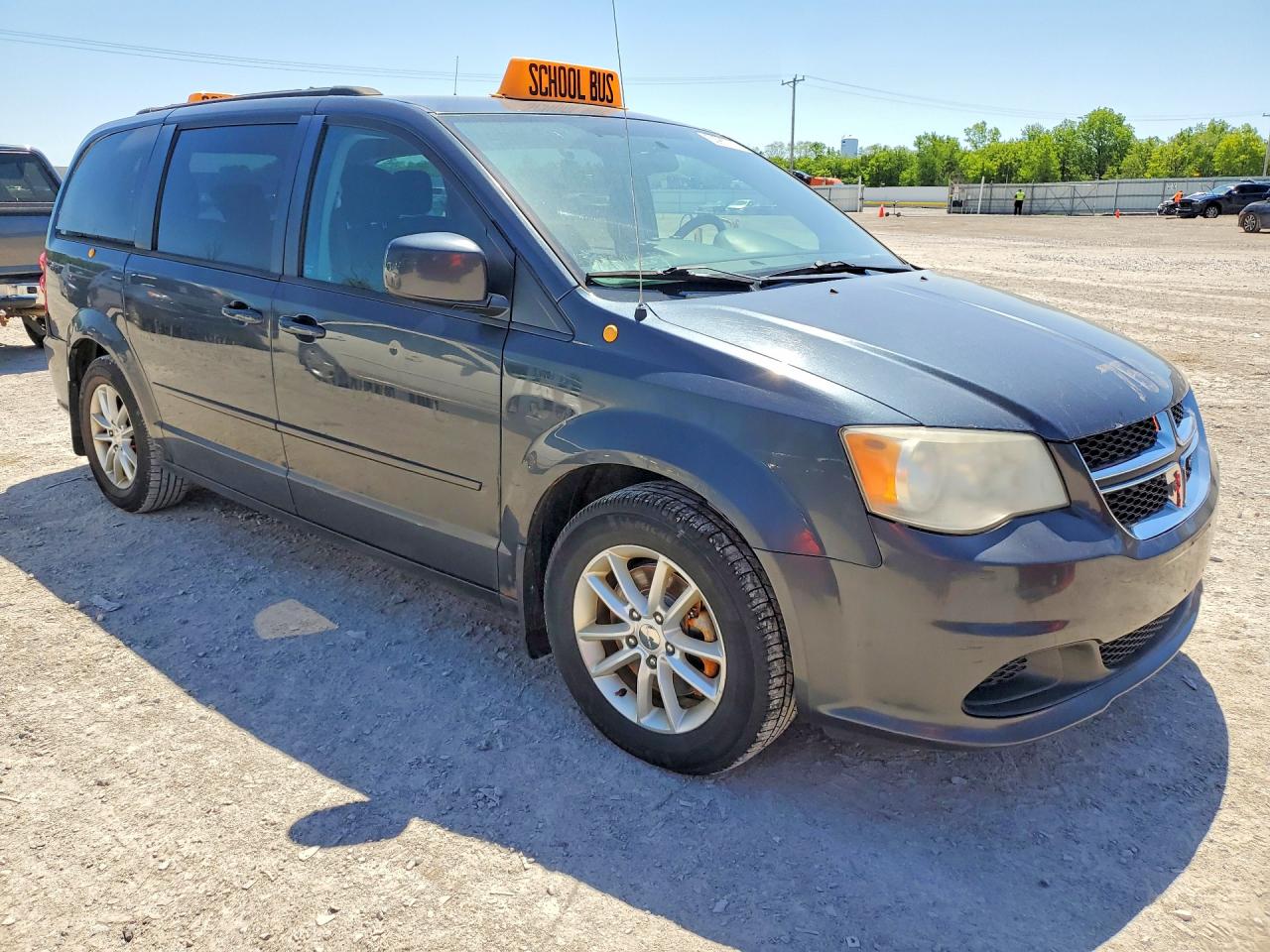 2014 Dodge Grand Caravan Sxt Blue vin: 2C4RDGCG1ER253211