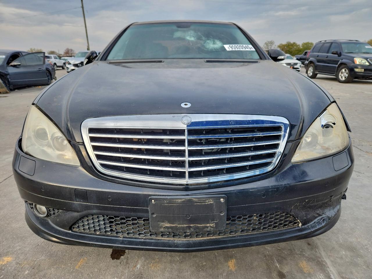 2009 Mercedes-benz S 550 Черный vin: WDDNG71X19A251645