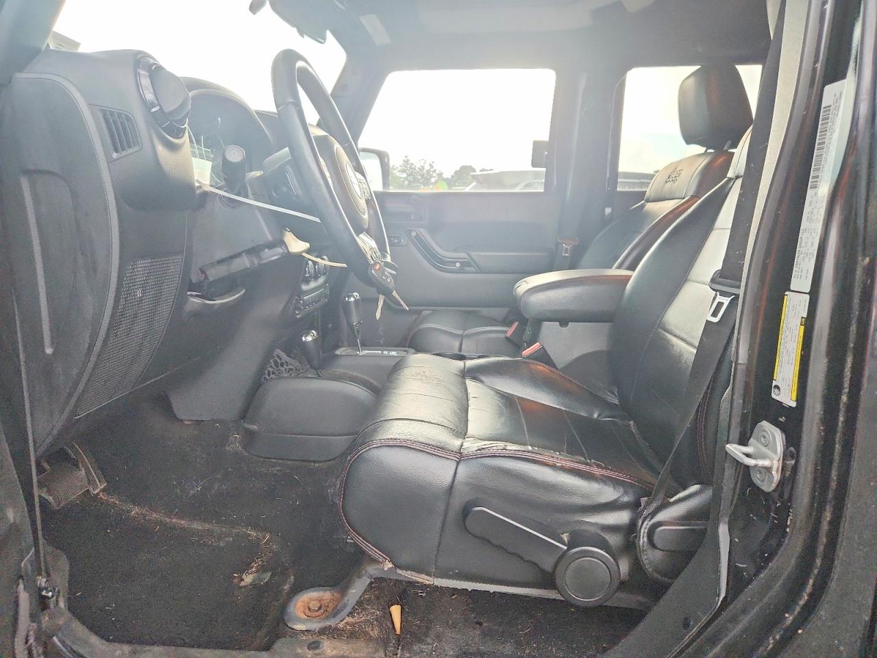 2012 Jeep Wrangler Unlimited Sahara Черный vin: 1C4BJWEG2CL254794