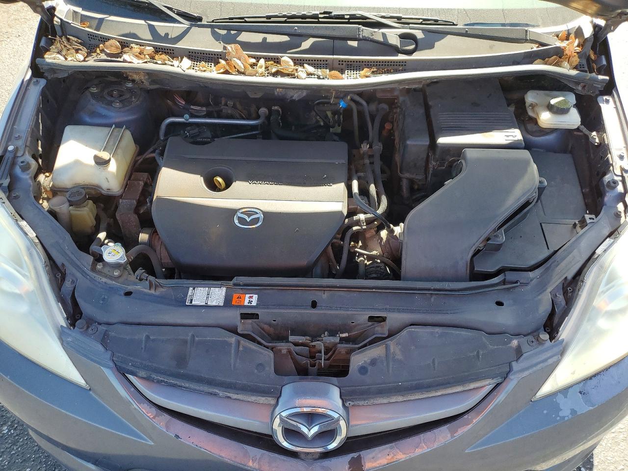 2008 Mazda 5 Charcoal vin: JM1CR29L580307560