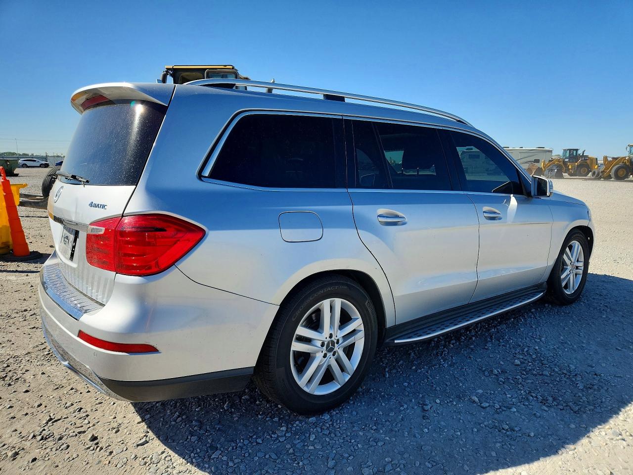 2013 Mercedes-benz Gl 450 4matic Silver vin: 4JGDF7CE7DA199432