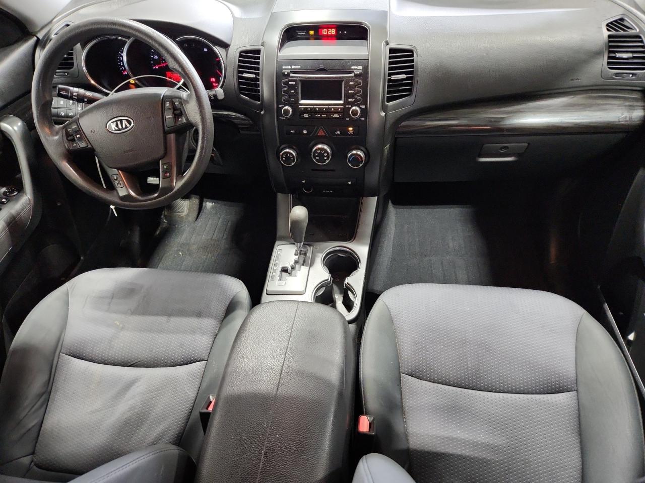 2012 Kia Sorento Lx Black vin: 5XYKT3A6XCG254138