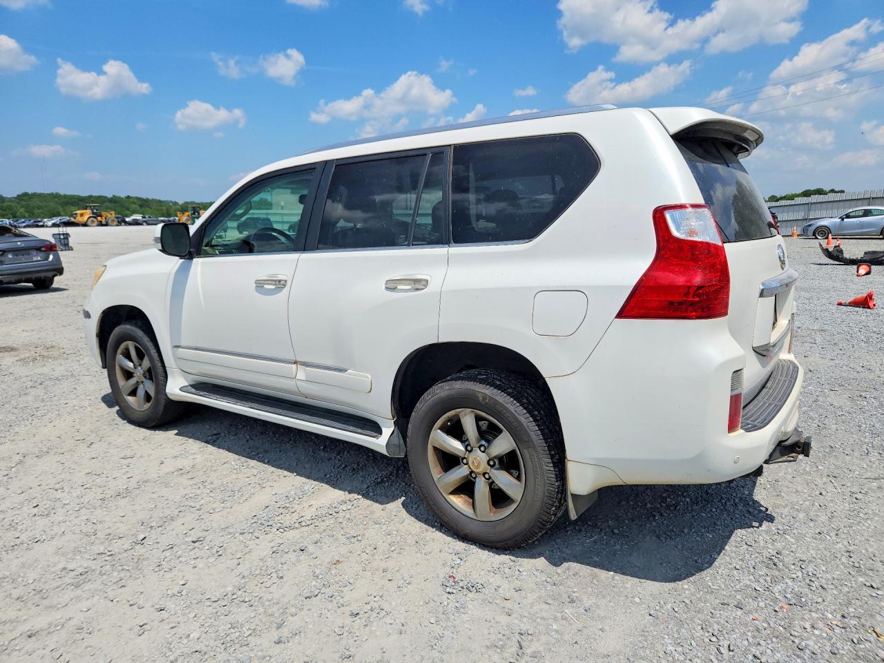 2012 Lexus Gx 460 White vin: JTJBM7FX8C5037828