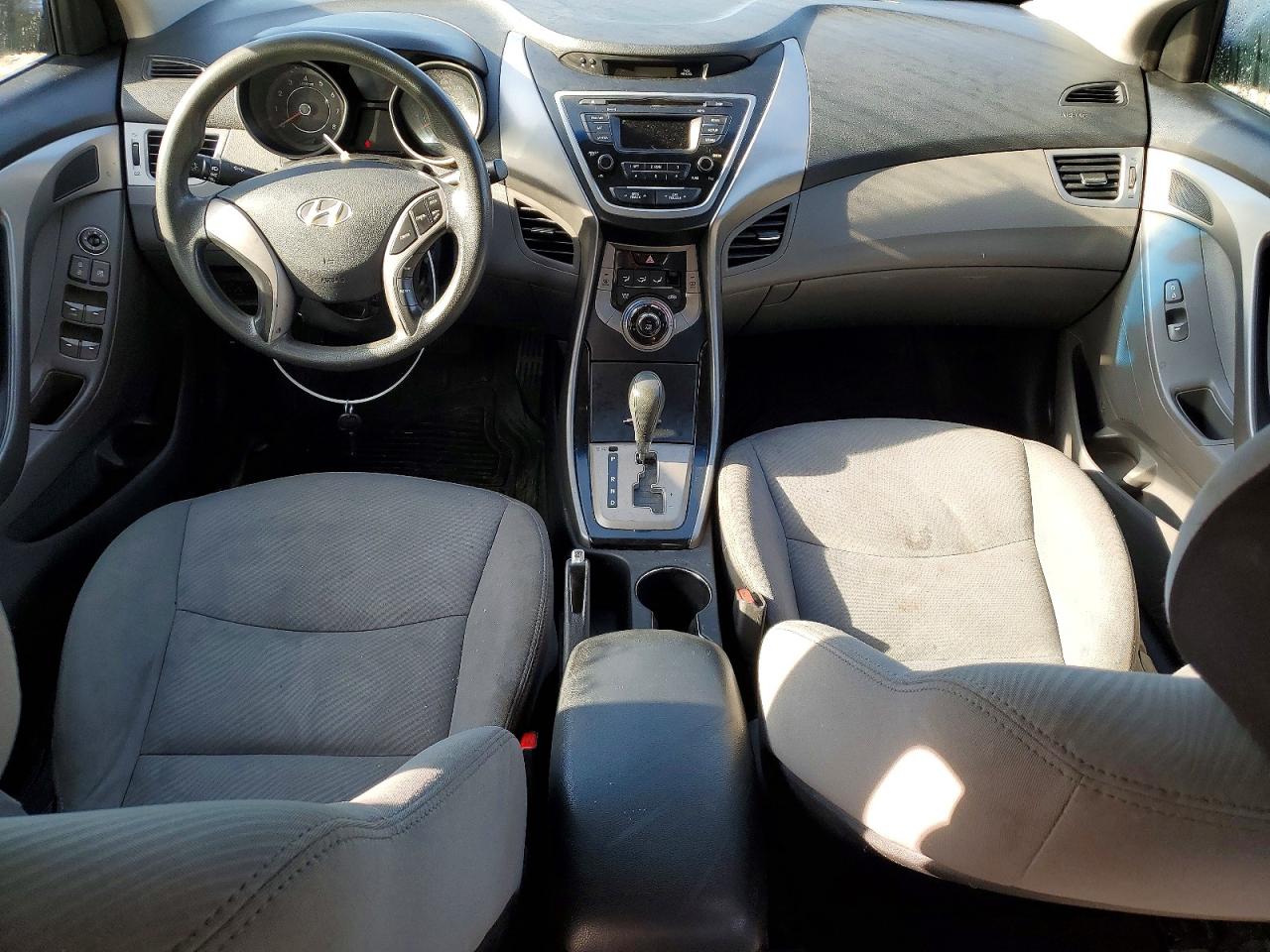 2013 Hyundai Elantra Gls Gray vin: 5NPDH4AE2DH416457