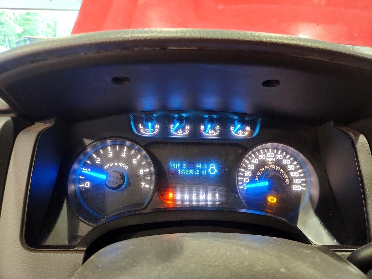 2013 Ford F150 Super Cab Red vin: 1FTEX1EM2DKD85347