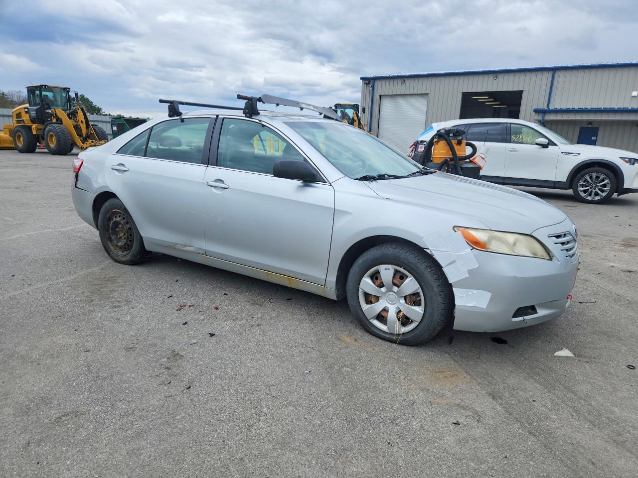 2007 Toyota Camry Ce Silver vin: JTNBE46KX73033909