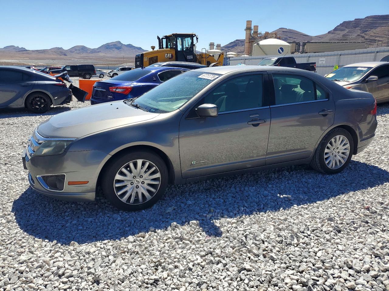 2011 Ford Fusion Hybrid Серый vin: 3FADP0L35BR110201
