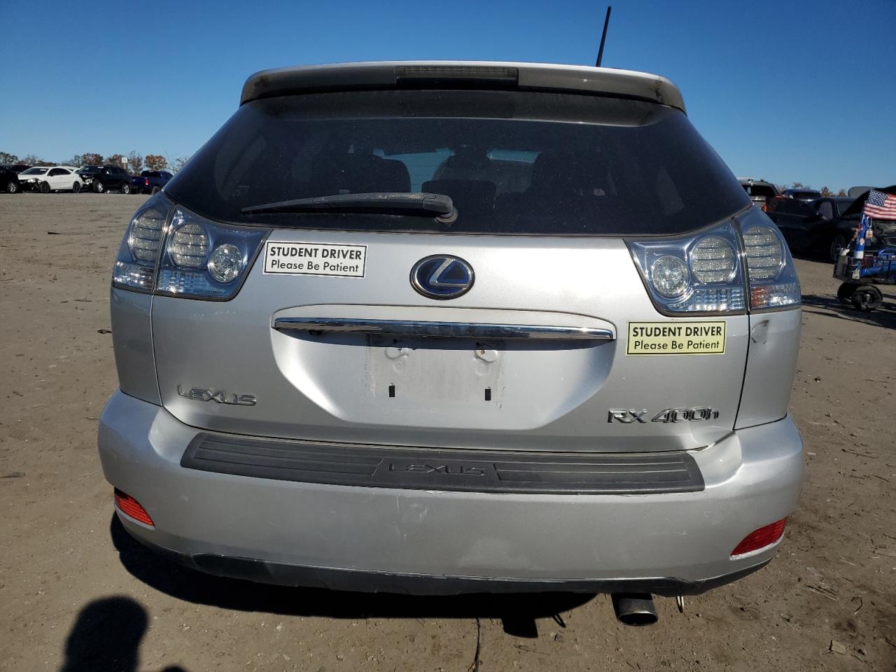 2008 Lexus Rx 400h Серебряный vin: JTJHW31U582043072