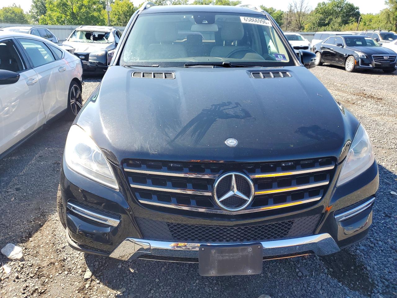 2014 Mercedes-benz Ml 350 4matic Black vin: 4JGDA5HB6EA274804