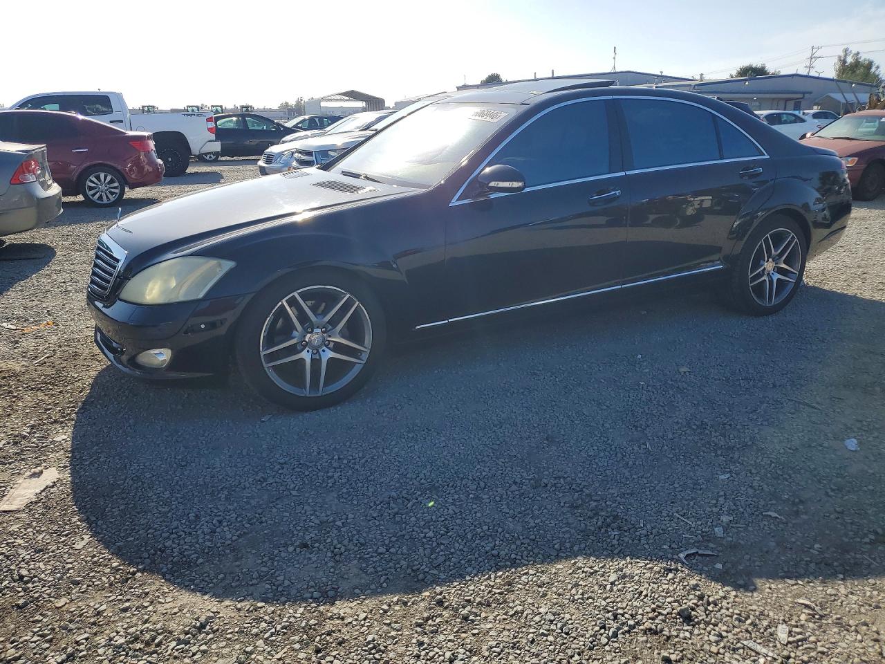 2008 Mercedes-benz S 550 Черный vin: WDDNG71X78A220303
