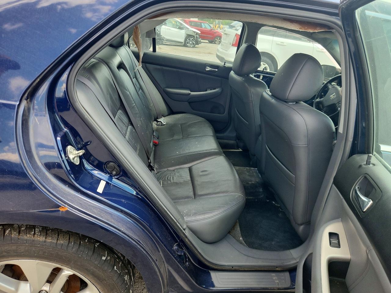 2007 Honda Accord Ex Синий vin: 1HGCM56817A094665