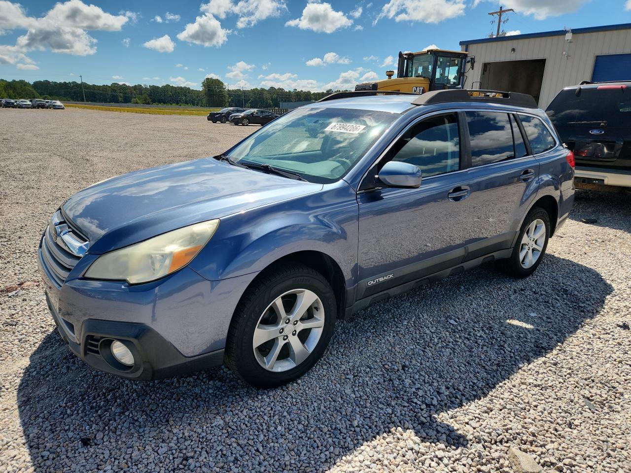 2014 Subaru Outback 2.5i Premium Blue vin: 4S4BRBCC2E3277959