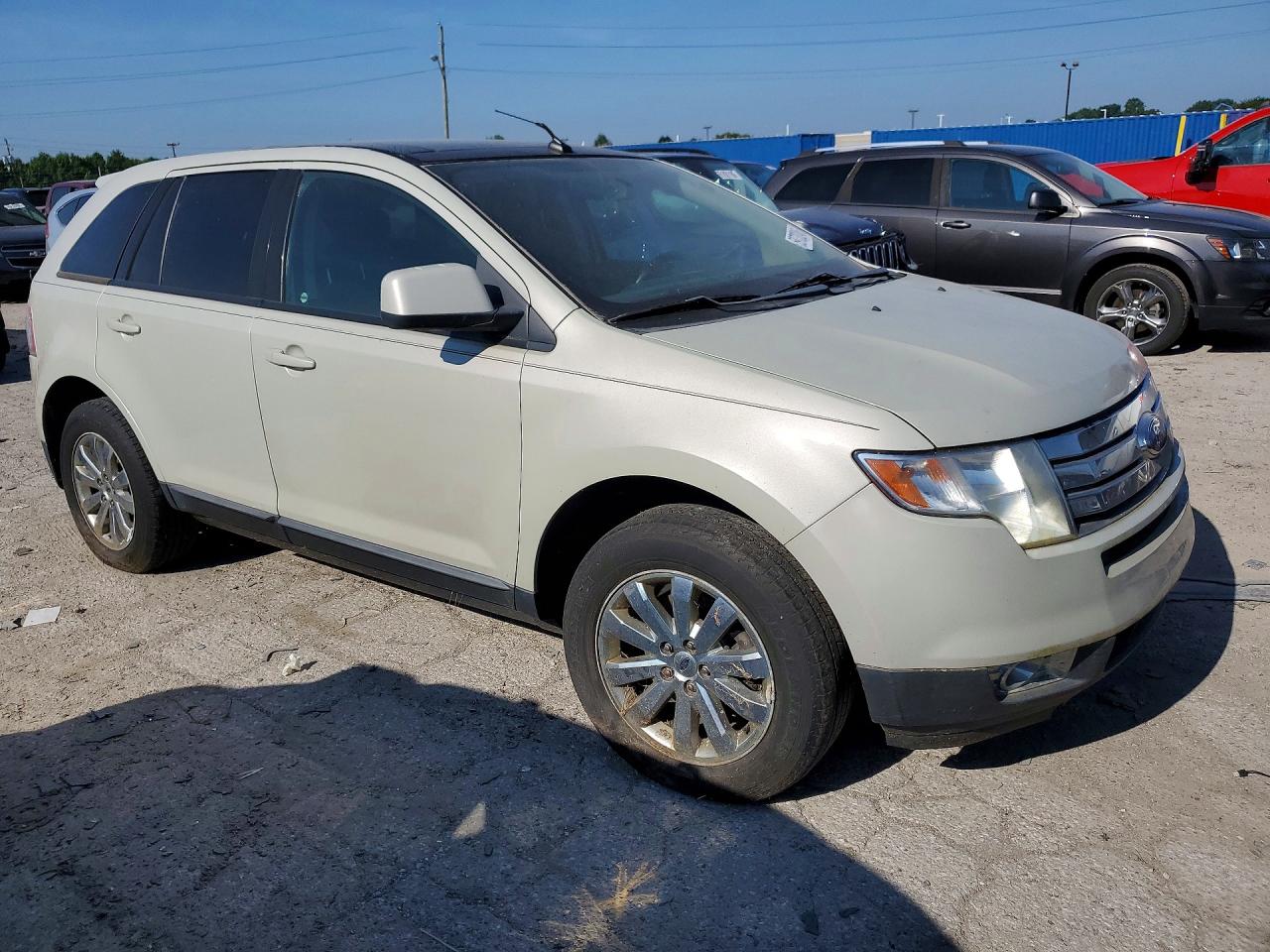 2007 Ford Edge Sel Silver vin: 2FMDK48C17BB46641