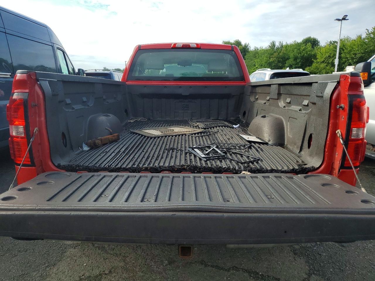 2014 Gmc Sierra C1500 Red vin: 1GTN1TEH1EZ212671